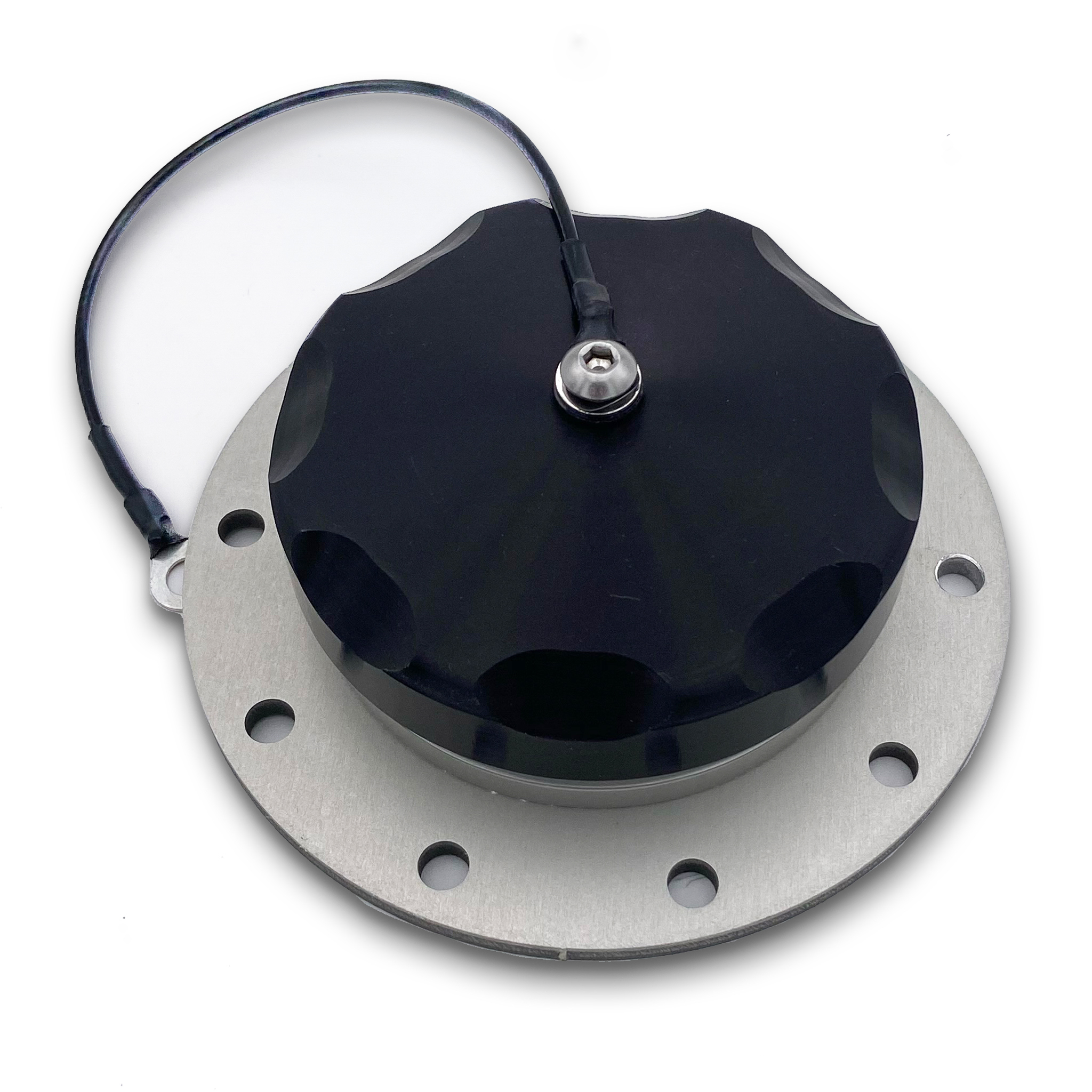3.5_FILLER_CAP-ON-10-BOLT-PLATE 10 Bolt, 4.5" B.C. Plate, 3.5" Fill Neck & Cap - Image 1